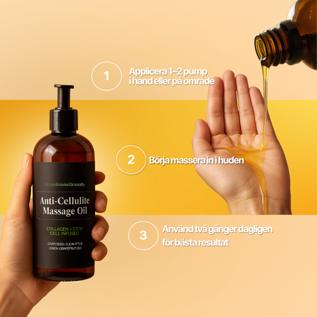 Scandinavian Smooth - Anticellulit Massageolja
