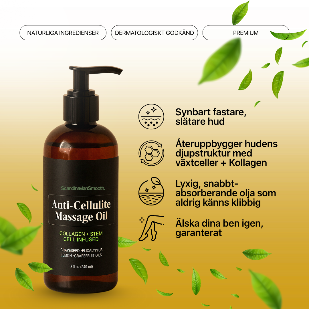 Scandinavian Smooth - Anticellulit Massageolja