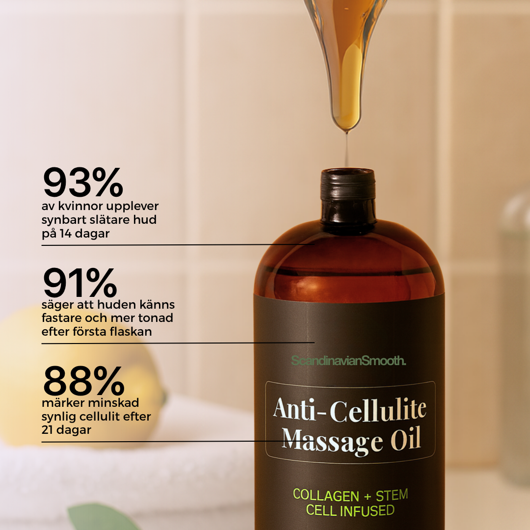 Scandinavian Smooth - Anticellulit Massageolja