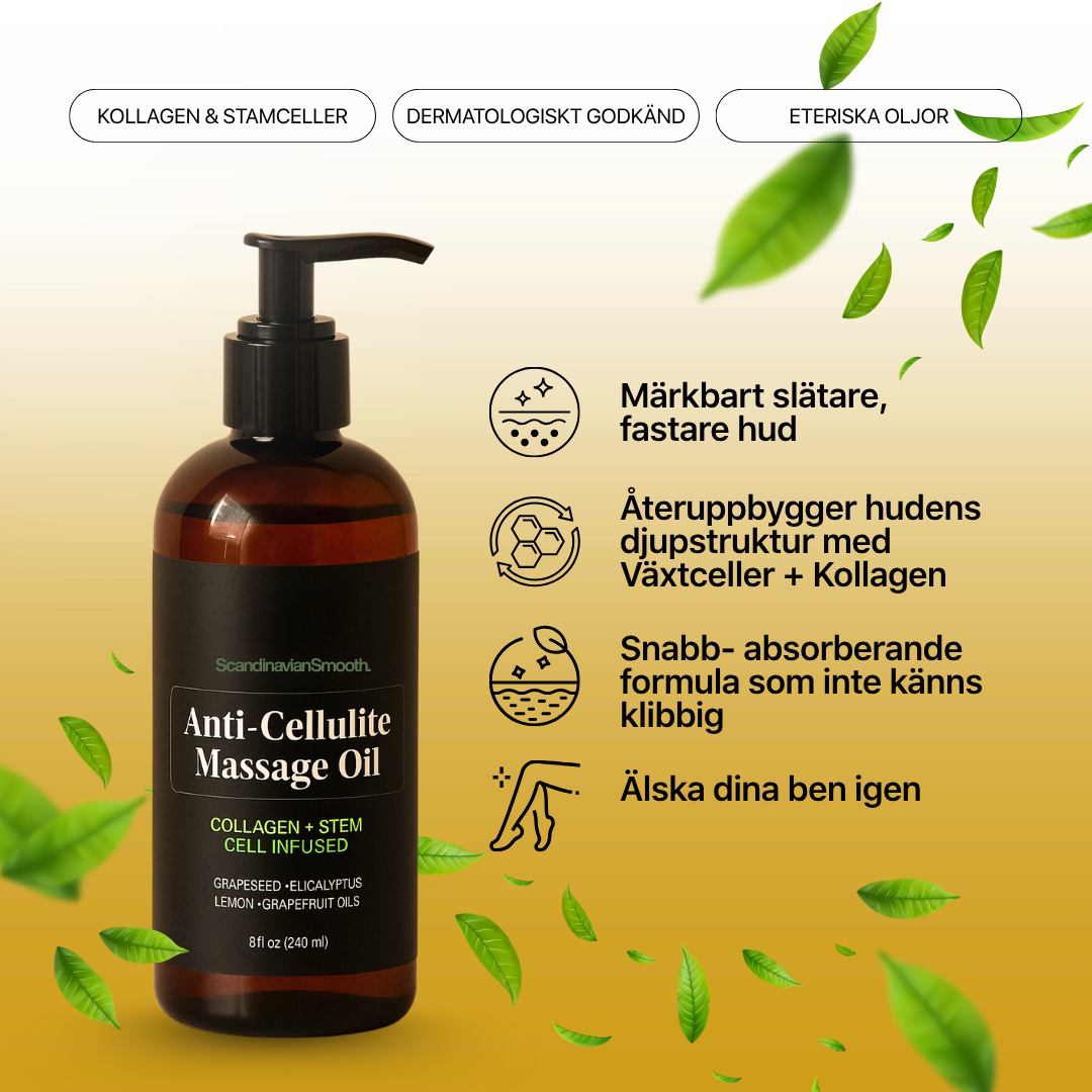 Scandinavian Smooth - Anticellulit Massageolja